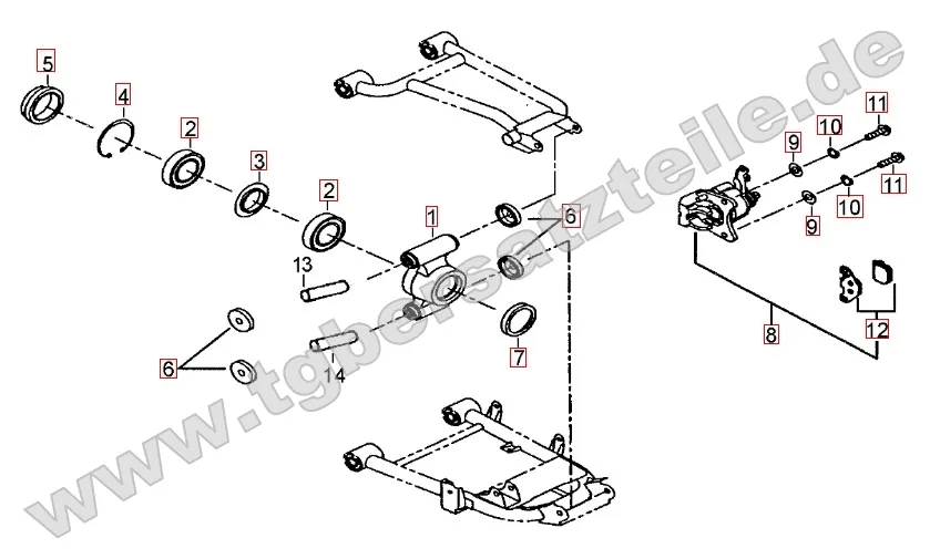 Hinterradachse Hinterradachse