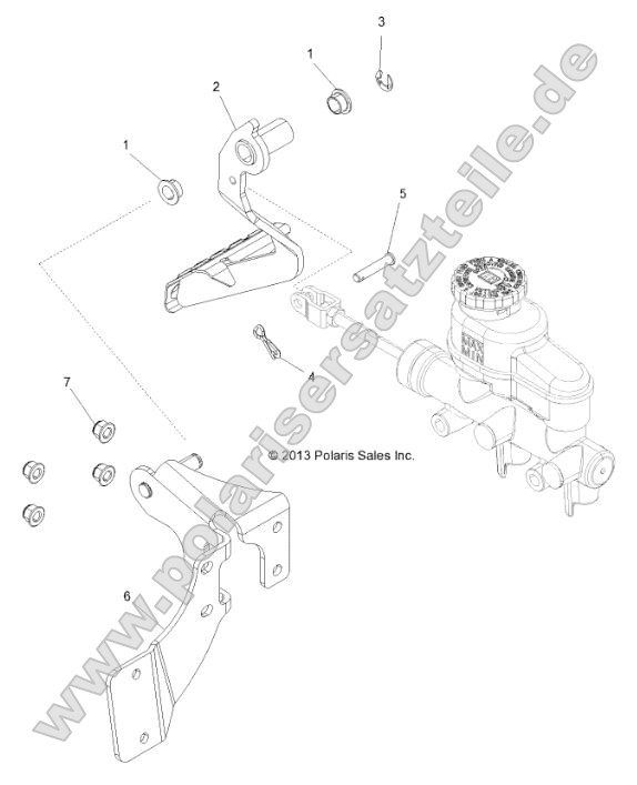 Brakes, Pedal and Master Cylinder