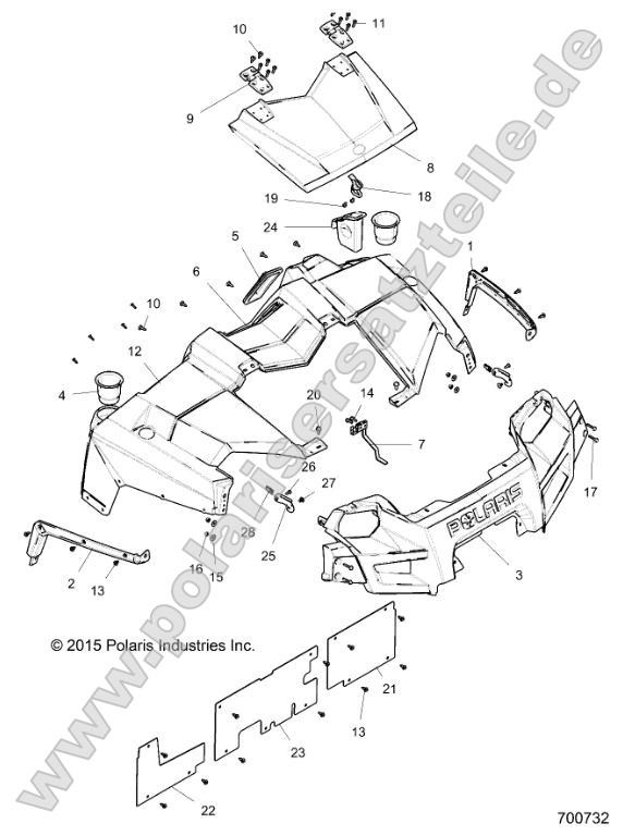 Body, Hood and Front Fascia Body, Hood and Front Fascia