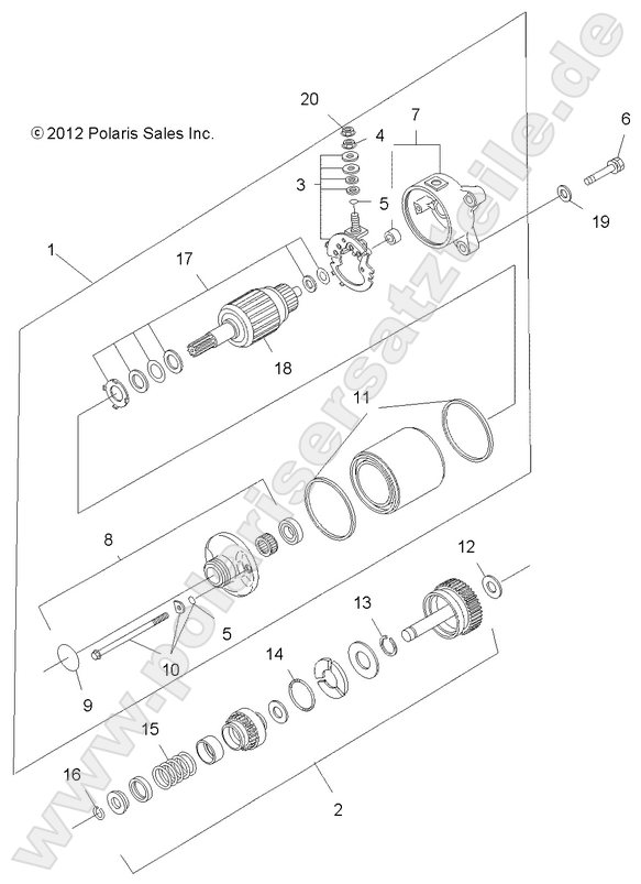 ENGINE, STARTING SYSTEM (Built 4/08/12 and Before) ENGINE, STARTING SYSTEM (Built 4/08/12 and Before)