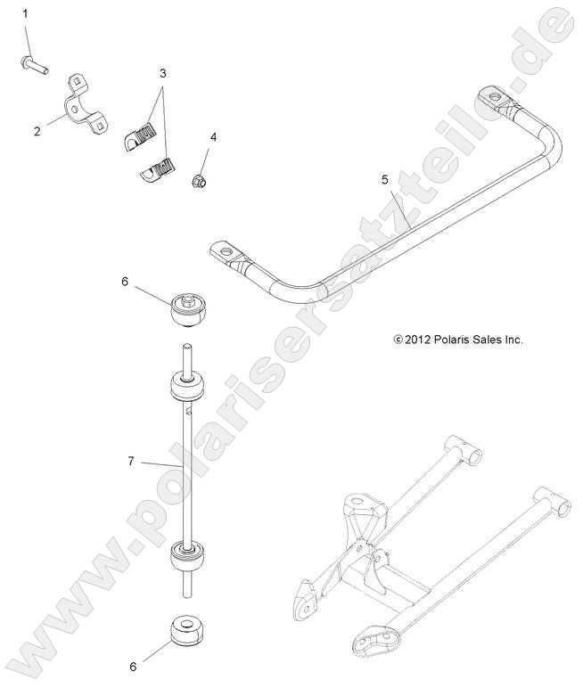 SUSPENSION, STABILIZER BAR