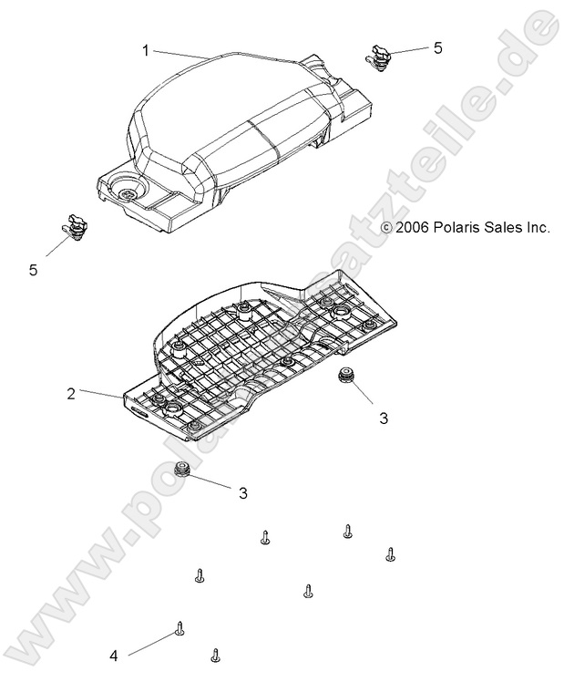BODY, PASSENGER SEAT BOTTOM BODY, PASSENGER SEAT BOTTOM