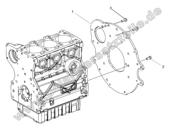 Engine, Flange Plate