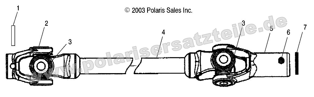 Front Prop Shaft Front Prop Shaft