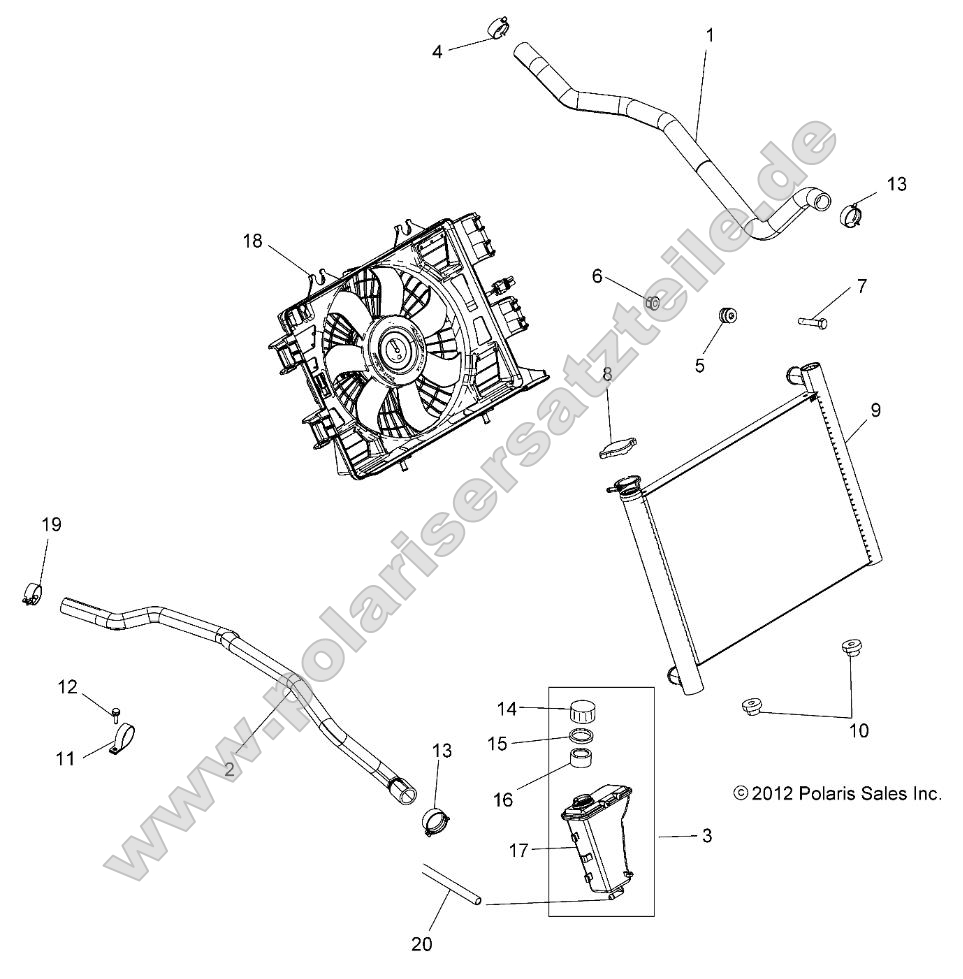 Engine, Cooling System Engine, Cooling System