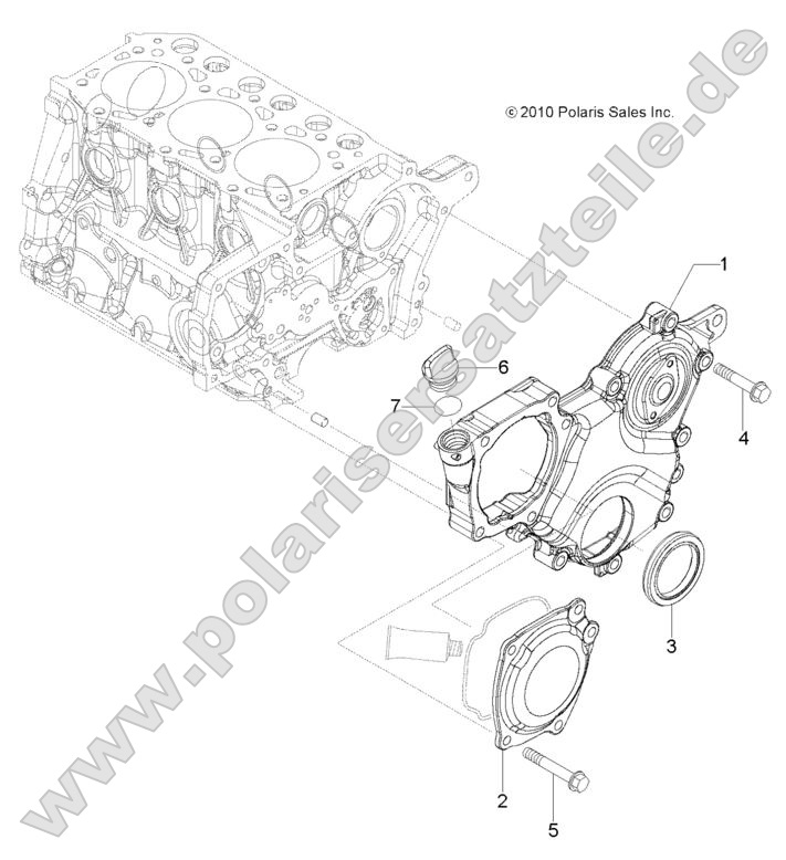 Engine, Gear Housing
