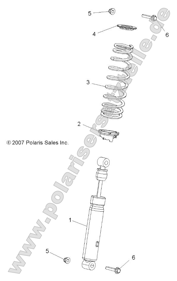 Suspension, Shock, Front Suspension, Shock, Front