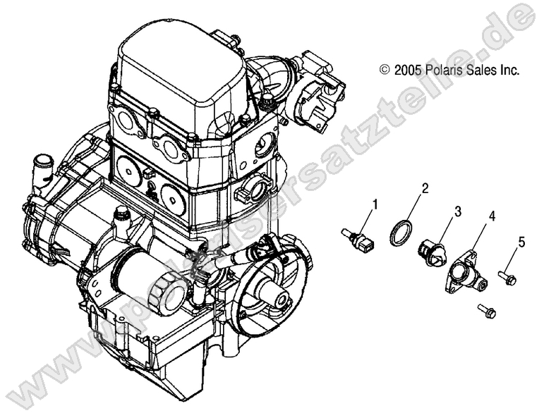 ENGINE, MANIFOLD and THERMOSTAT ENGINE, MANIFOLD and THERMOSTAT