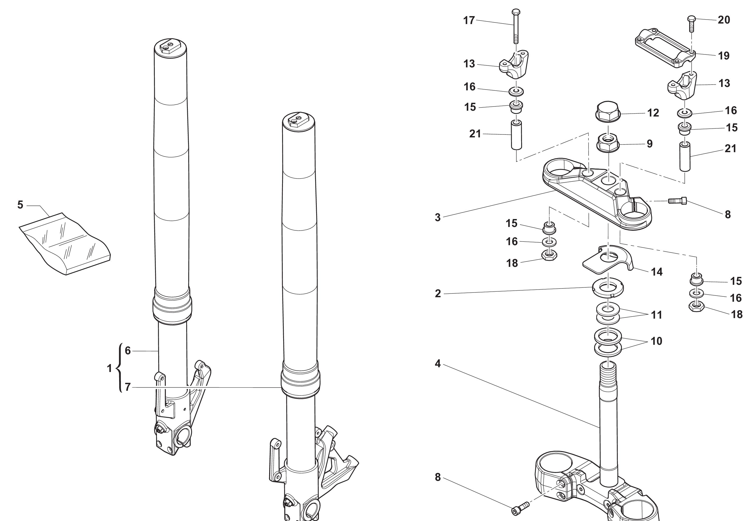 Gabel / Gabelbrücke Gabel / Gabelbrücke