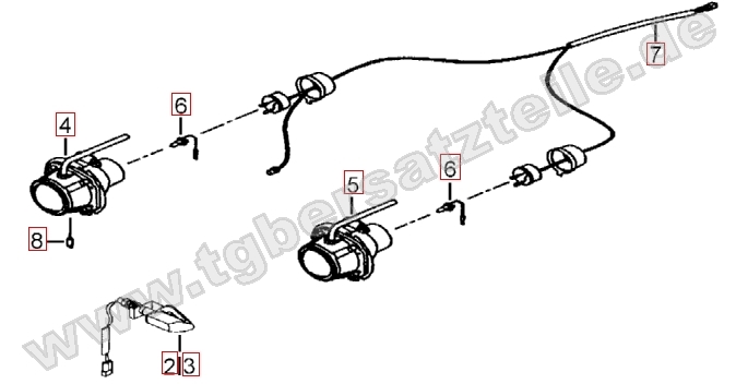Scheinwerfer-Blinker vorne
