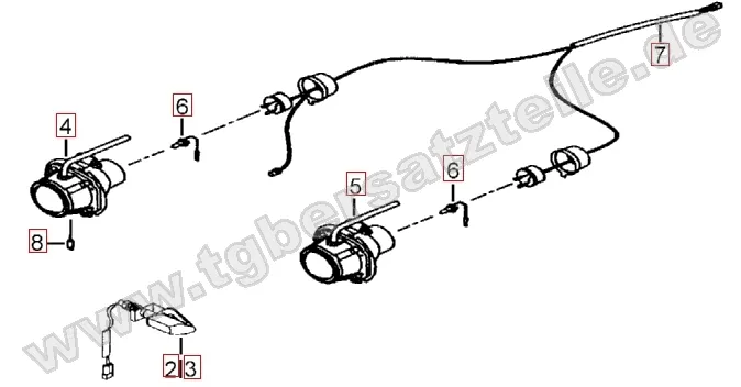 Scheinwerfer-Blinker vorne Scheinwerfer-Blinker vorne