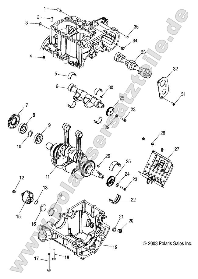 Crankcase and Crankshaft Crankcase and Crankshaft