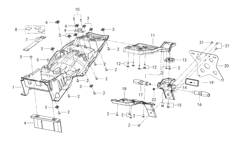 Kotflügel hinten Kotflügel hinten