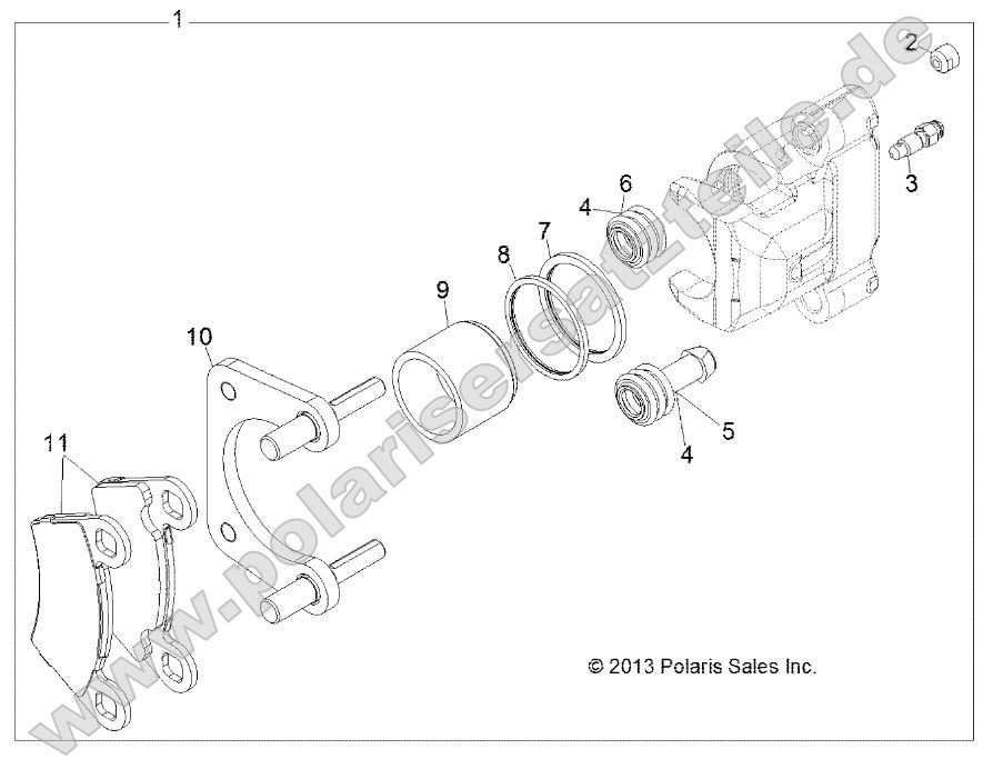 Brakes, Rear Caliper