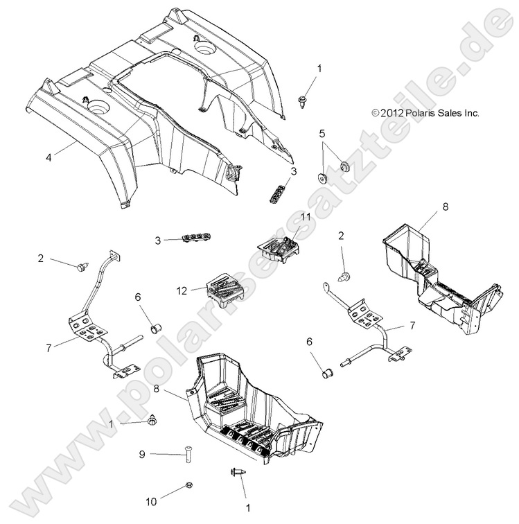 BODY, REAR CAB and FOOTWELLS BODY, REAR CAB and FOOTWELLS