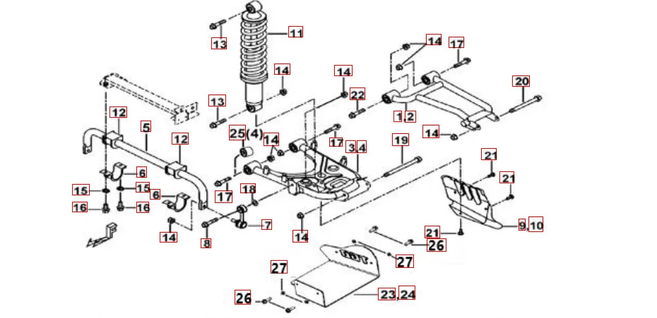 Differential hinten Differential hinten