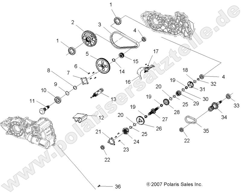 DRIVE TRAIN, MAIN GEARCASE INTERNALS DRIVE TRAIN, MAIN GEARCASE INTERNALS