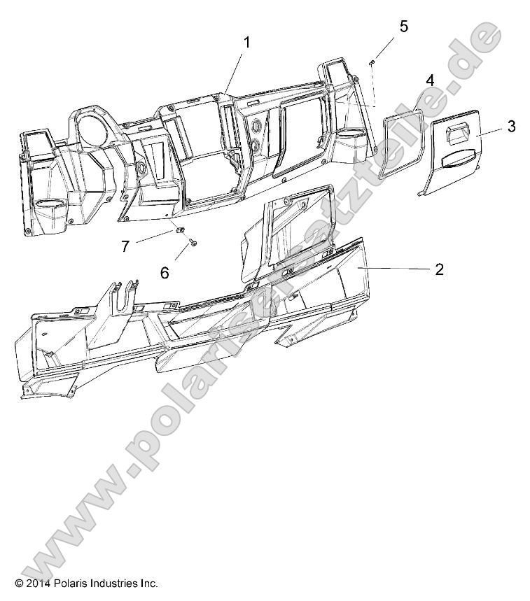 Body, Glove Box Storage