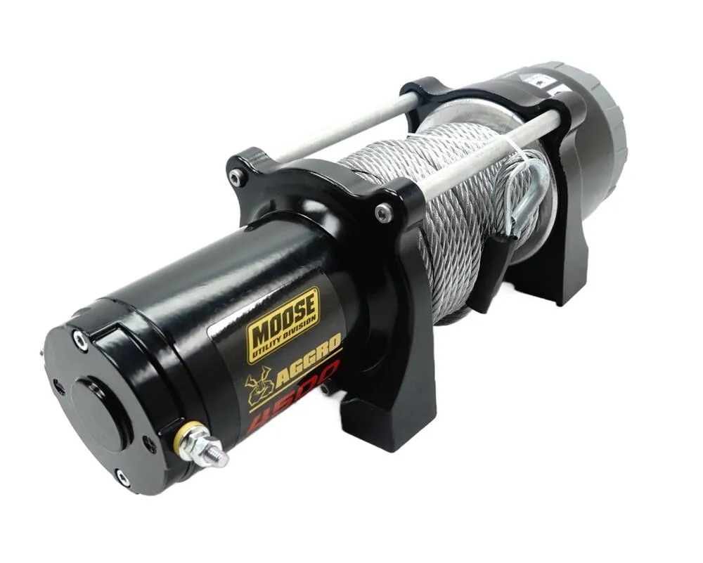 Moose Utility UTV Seilwinde AGGRO 4500 / 12V / 2041 kg - Stahlseil - 45050787