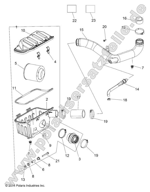 Engine, Air Intake System