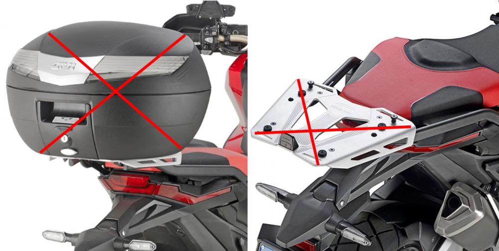 Givi Topcaseträger für Monokey und Monolock Koffer - Honda X-ADV 750 2017-20