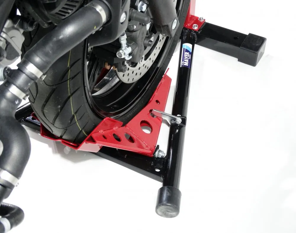 TMP_Motorrad_Vorderrad_Transportstaender_Wippe_13_19_rot_6678_4 TMP Motorrad Vorderrad Transportständer Wippe 13" - 19" schwarz/rot