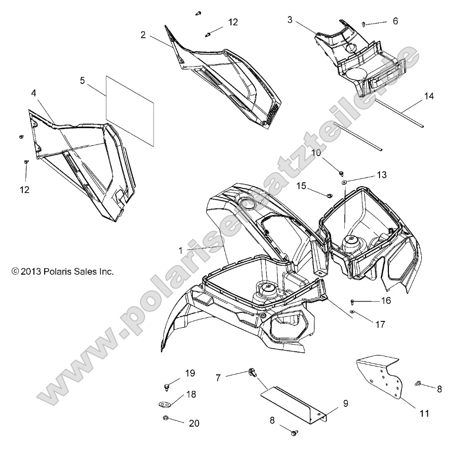 Body, Front Cab and Side Panels Body, Front Cab and Side Panels