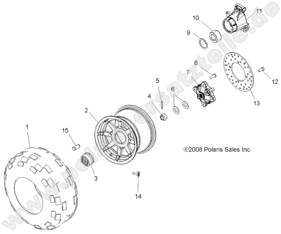 WHEELS, REAR WHEELS, REAR