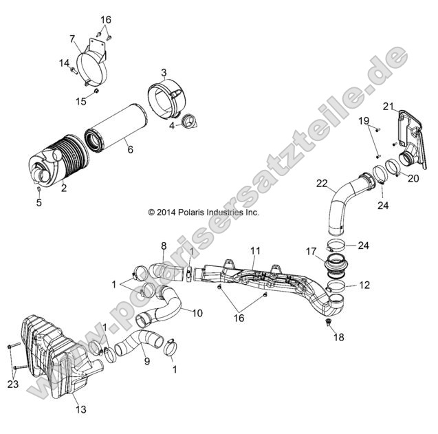 Engine, Air Intake System Engine, Air Intake System