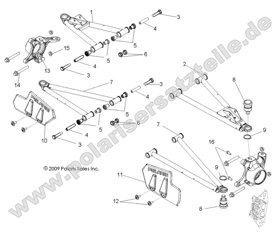 Suspension, Front Control Arms