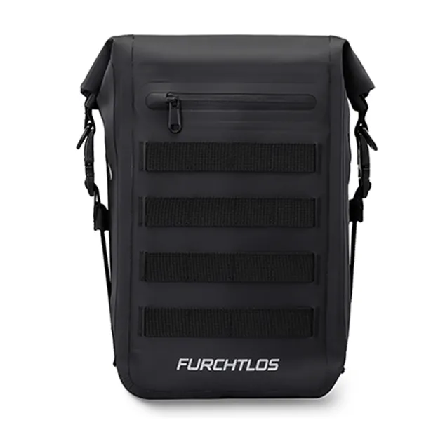 Furchtlos EVEREST Gepäcktasche Sturzbügel 6 Liter - carbon schwarz Furchtlos EVEREST Gepäcktasche Sturzbügel 6 Liter - carbon schwarz