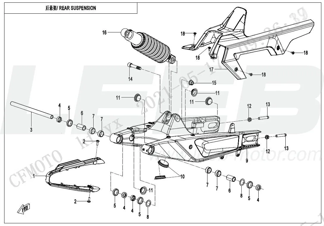 Hinterradaufhängung Hinterradaufhängung