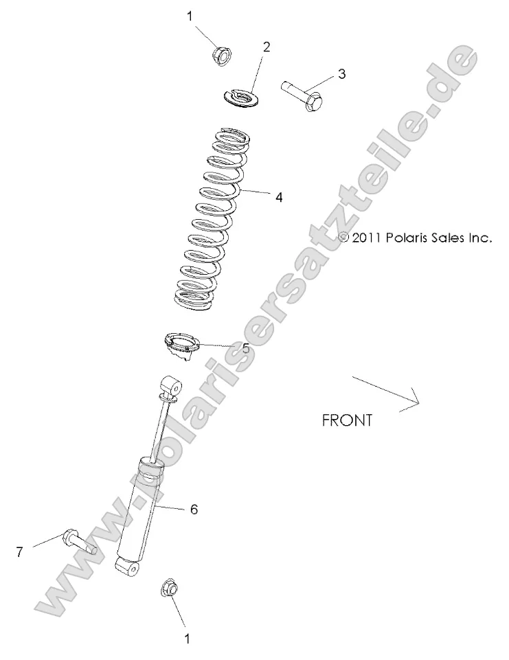 Suspension, Rear Shock Mounting Suspension, Rear Shock Mounting