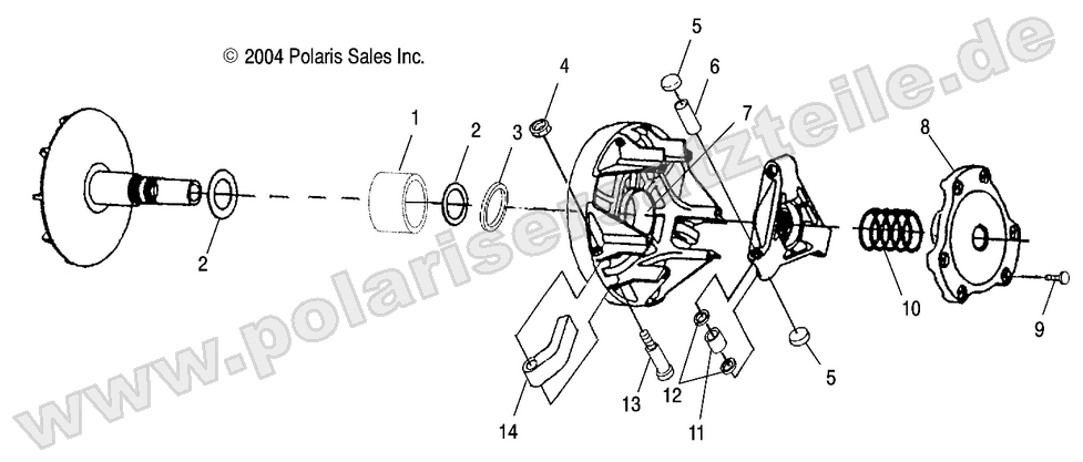 DRIVE CLUTCH DRIVE CLUTCH