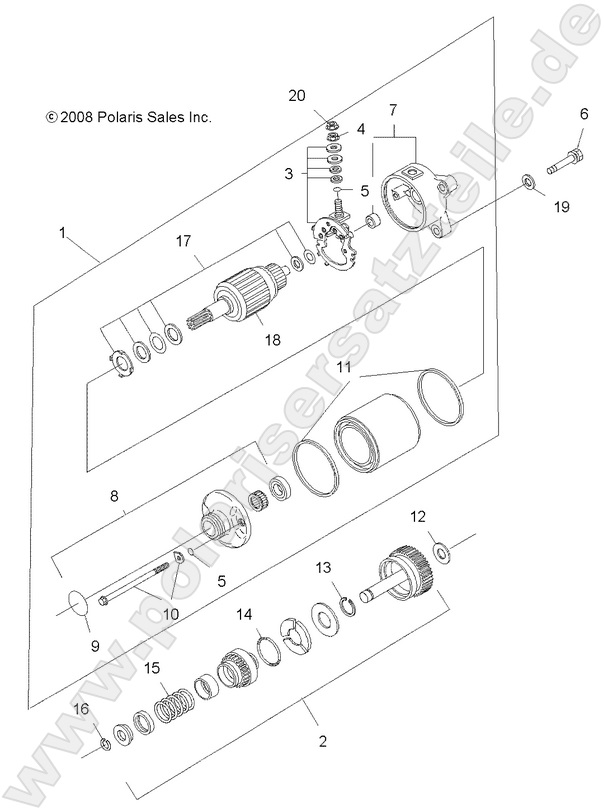 ENGINE, STARTING SYSTEM ENGINE, STARTING SYSTEM