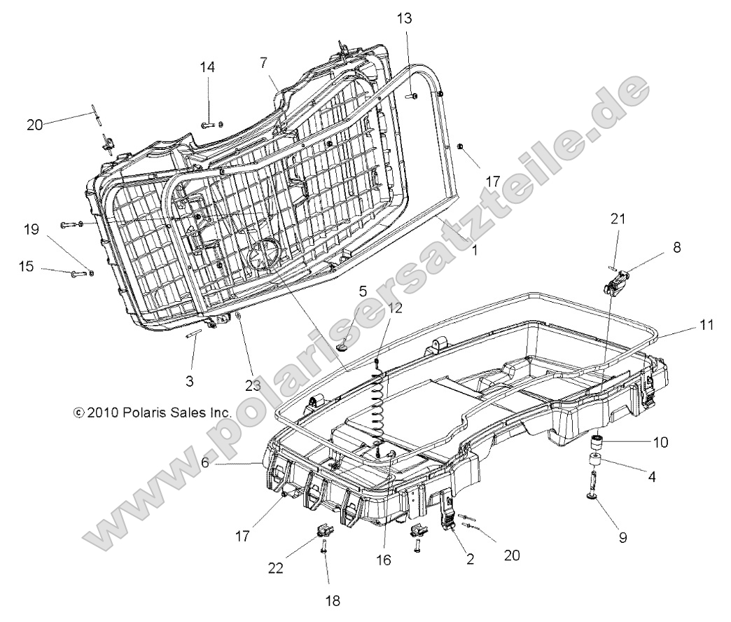 Body, Front Cargo Box