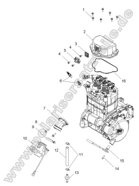 Engine, Throttle Body Mounting