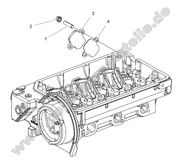 Engine, Fuel Pump Fitting Cover Engine, Fuel Pump Fitting Cover