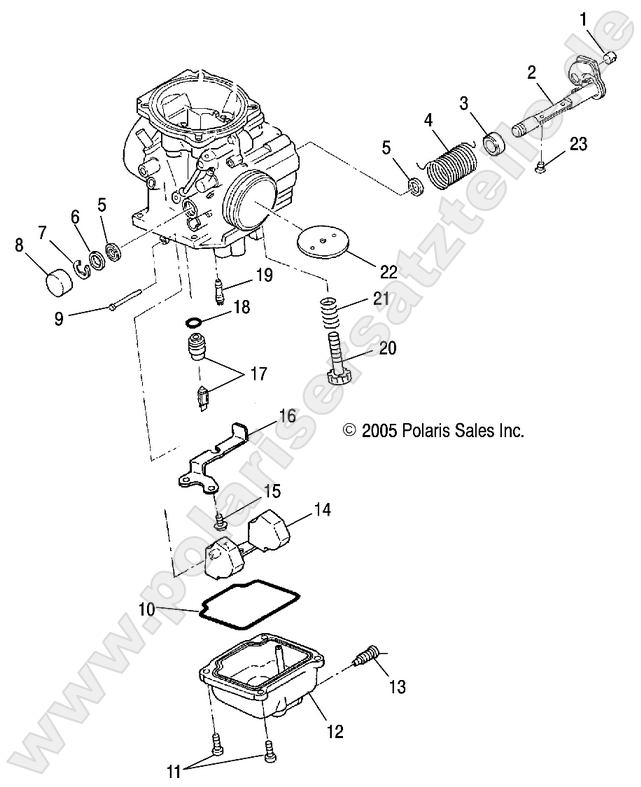 ENGINE, CARBURETOR, LOWER ENGINE, CARBURETOR, LOWER