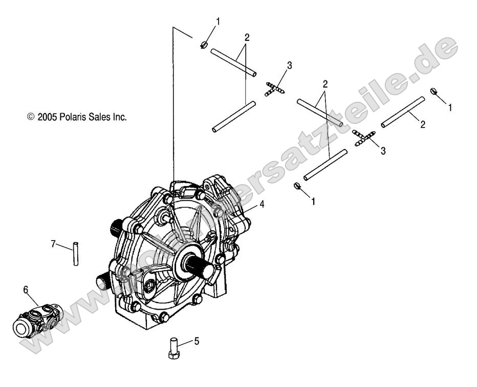 Drive Train, Mid Gearcase Mounting