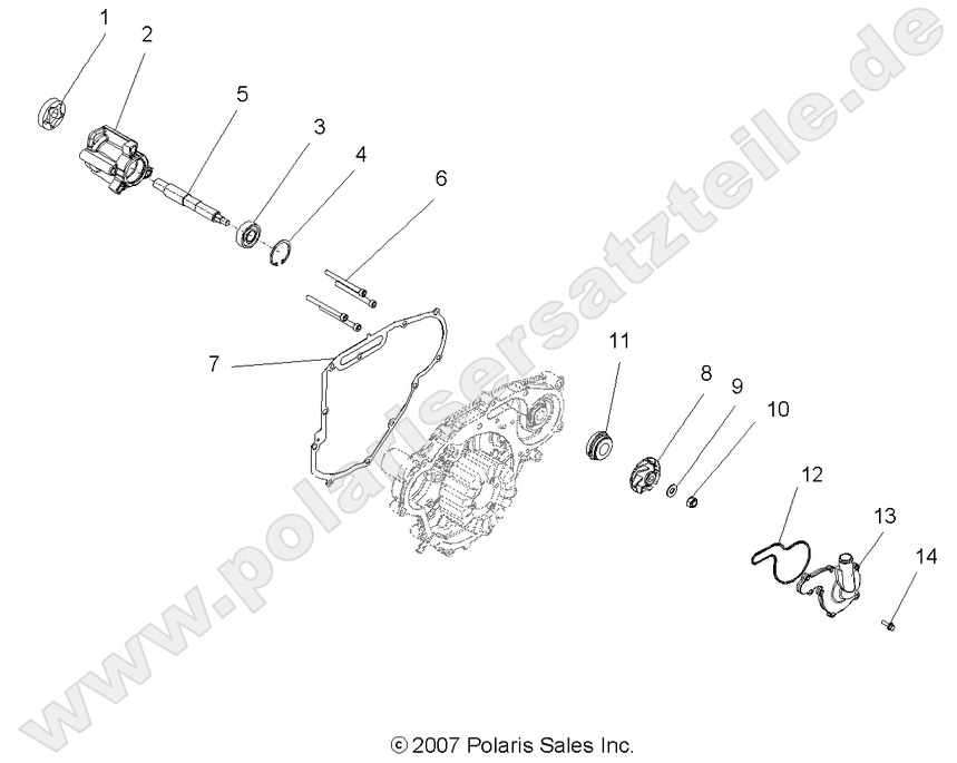 ENGINE, OIL PUMP and WATER PUMP ENGINE, OIL PUMP and WATER PUMP