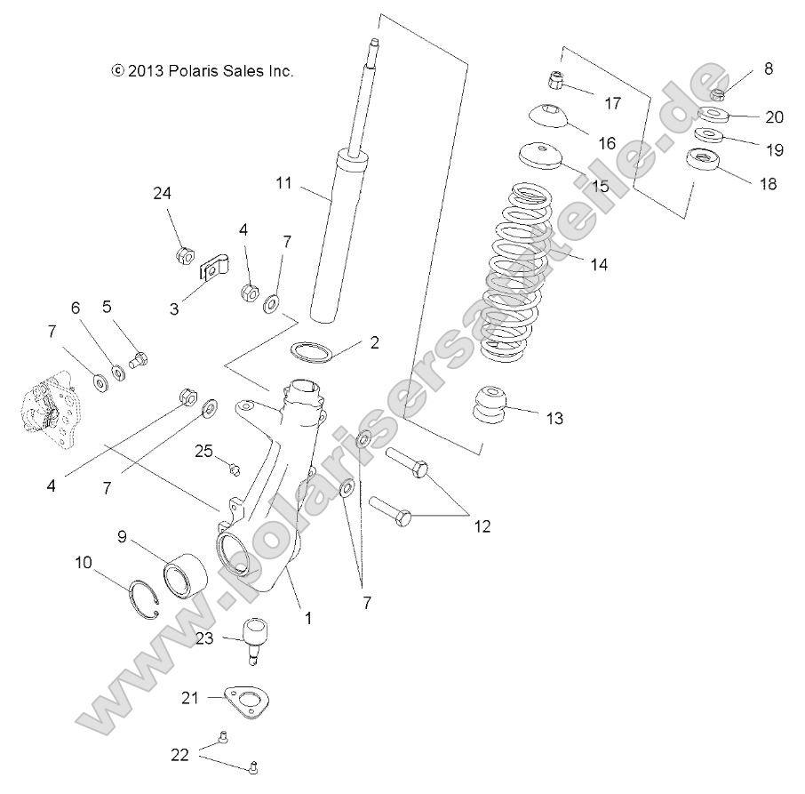 Suspension, Front Strut Suspension, Front Strut
