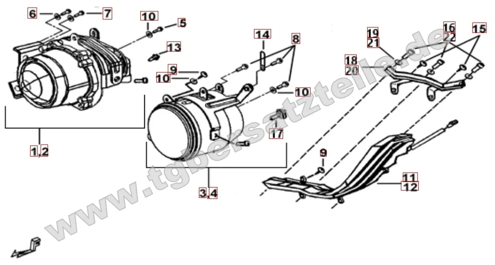 Scheinwerfer Scheinwerfer