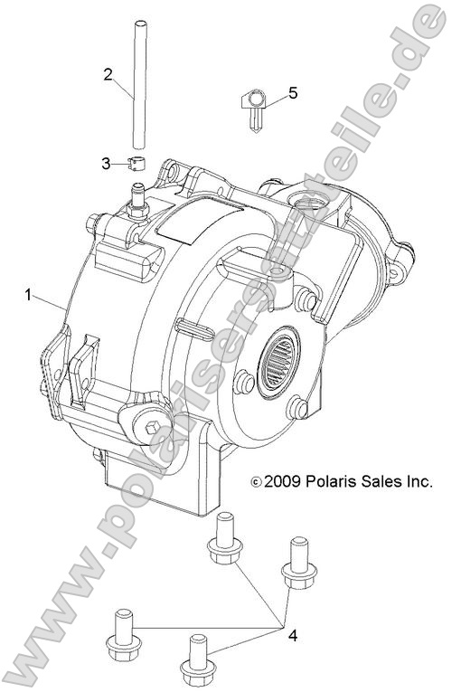 Drive Train, Front Gearcase Mounting