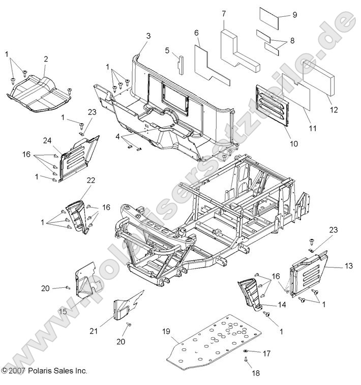 Body, Floor and Fenders
