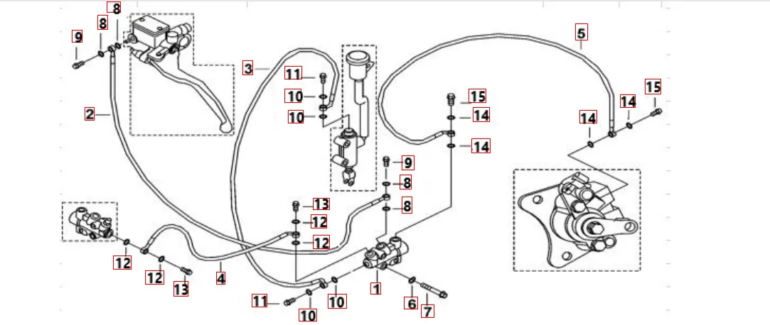 Bremsanlage hinten Bremsanlage hinten