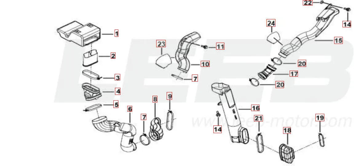 Ansaugstutzen Ansaugstutzen