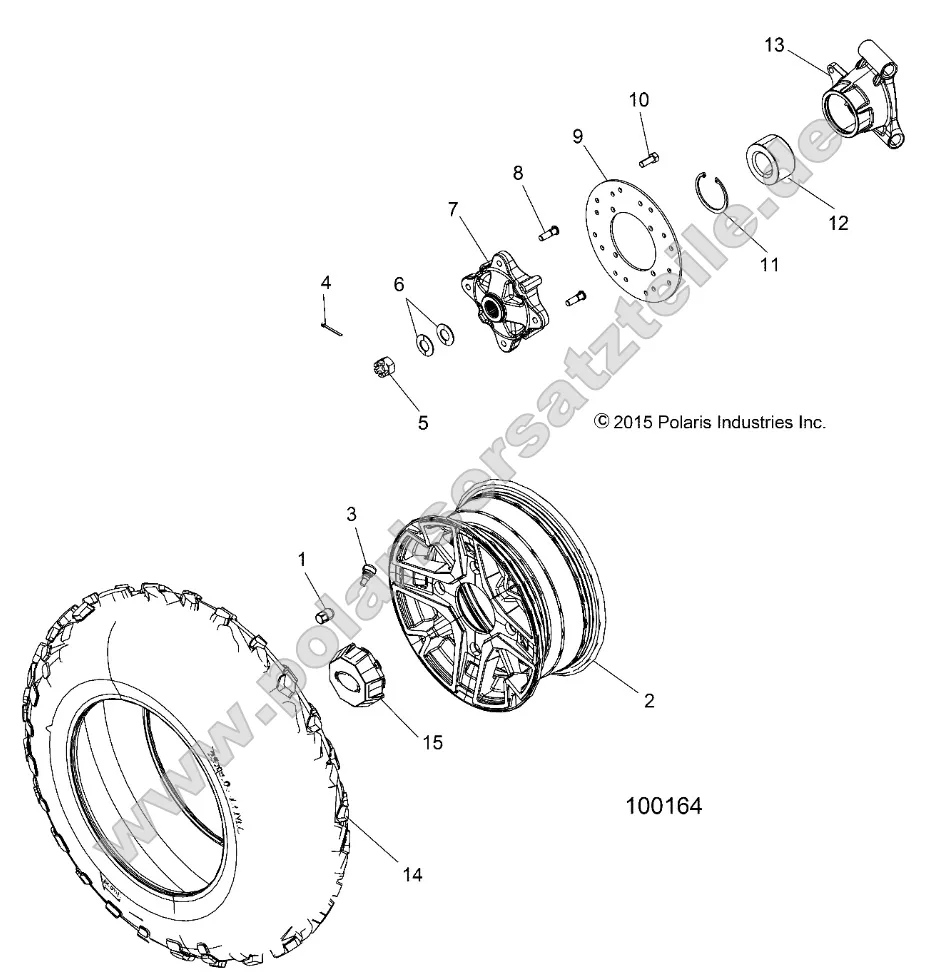 Wheels, Rear (100164) Wheels, Rear (100164)