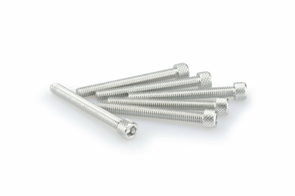 PUIG INBUS-SCHRAUBEN-KIT M6X55MM. SILBER - 0446P