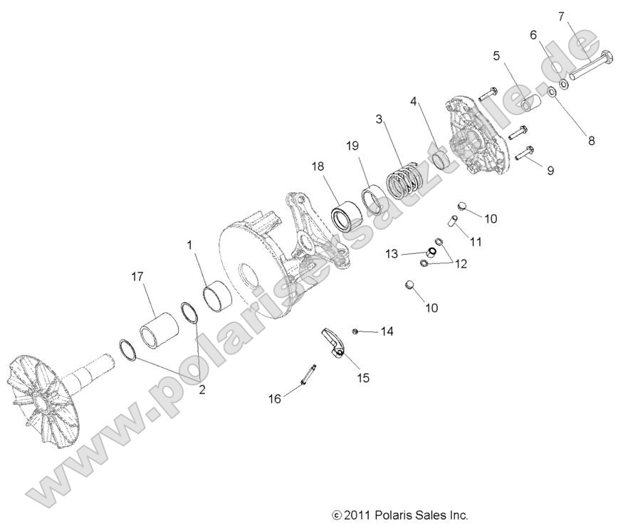 Drive Train, Primary Clutch